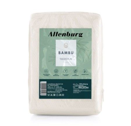 Protetor de Travesseiro Altenburg Bambu 48cm x 68cm - Branco