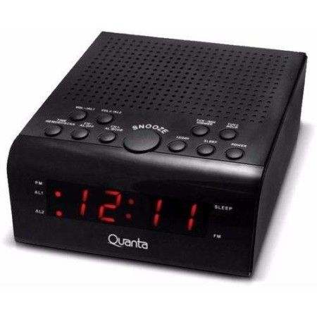 Rádio Relógio Quanta Qtrar 4300