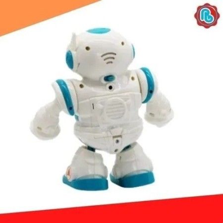 Robô Dançarino -  Brinquedo Infantil Max Dance com Luz Som Música - Polibrinq