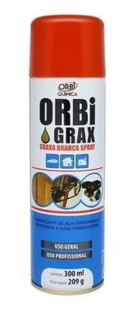 Graxa Branca Lubrificante Spray Rolamentos  - Orbi Quimica