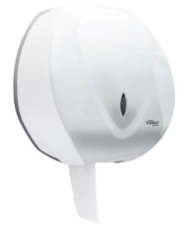 Suporte Papel Higienico Rolo 300 / 500 m - Velox Branco