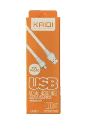 Cabo Kaidi KD-307S 1m Micro USB V8