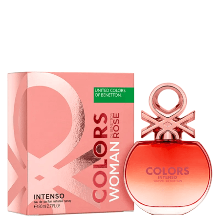 Benetton - Colors Woman Rose Intenso - Edp - Perfume 80ml