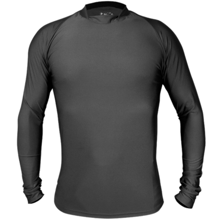 Camiseta Power Fit Proteção Uv Fresca Pesca Exercício Preto