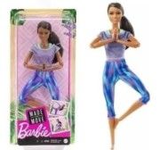 Lote 3 Barbies Made To Move Yoga Ruiva Morena Loira, Brinquedo Barbie  Usado 57753020