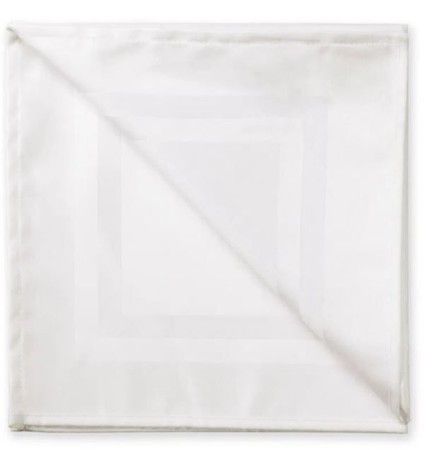 Guardanapo Gourmet Branco 51cm x 51cm