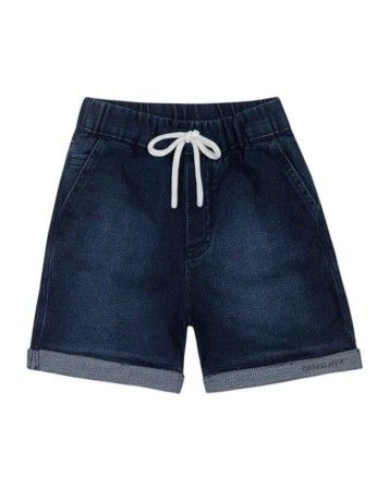 Bermuda Infantil Menino de Denim Confort Jeans Mundi