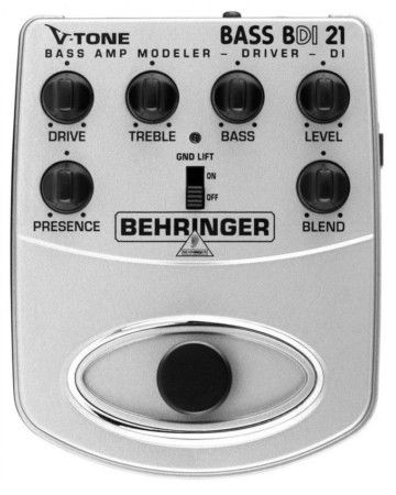 Pedal Contrabaixo V-Tone Bass BDI21 Behringer