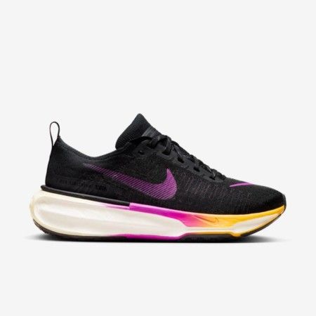 Tênis Nike ZoomX Invincible Run Flyknit 3 Feminino Preto e Roxo