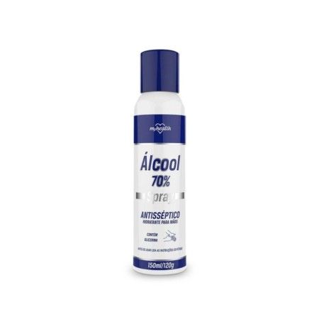 Álcool Spray Aerossol Antisseptico 70% My Health 150ml