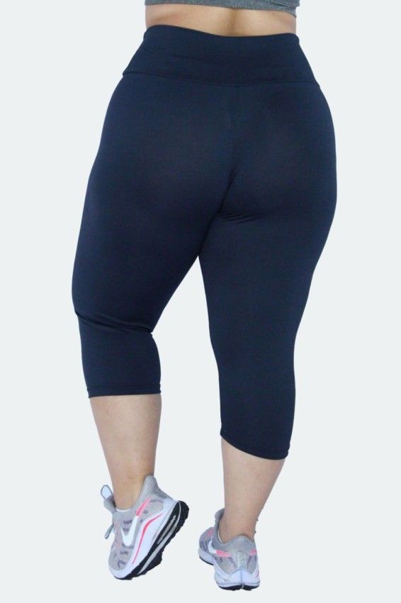 Conjunto Plus Size Em Suplex Azul