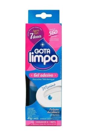 Aplicador Gel Sanitario Adesivo Gota Limpa - Marine