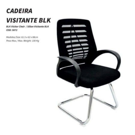 Cadeira 5072 Bulk preta