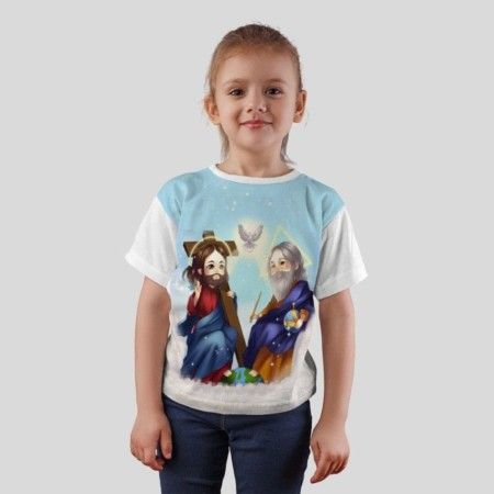 Camiseta Infantil Santissima Trindade