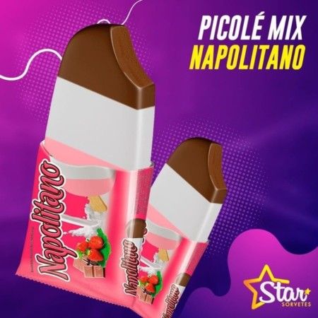 Picolé Napolitano 70gr