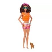 Barbie Made To Move Articulada Yoga Morena Gxf06 Mattel em
