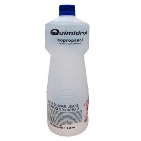 Álcool Isopropilico Liquido 100% 1L Quimidrol