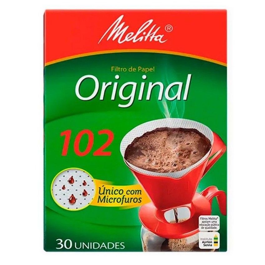 Filtro Papel P Cafe Melitta 102 C30un Ailos Aproxima 8546