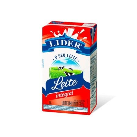 Leite Uht Integral 1 Litro Lider