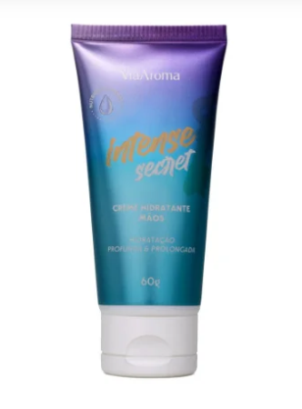 Creme Hidratante Desodorante Mãos Intense Secret 60g - Via Aroma