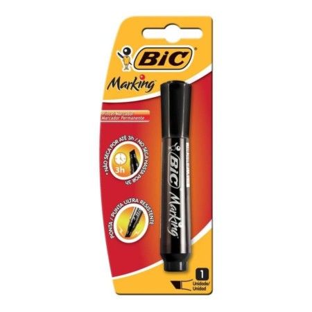 Caneta Pincel Atomico Preta Bls C/1 Bic