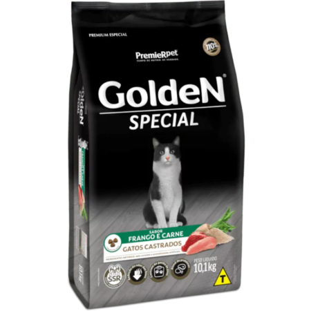 Golden Special Gatos Castrados 10,1kg