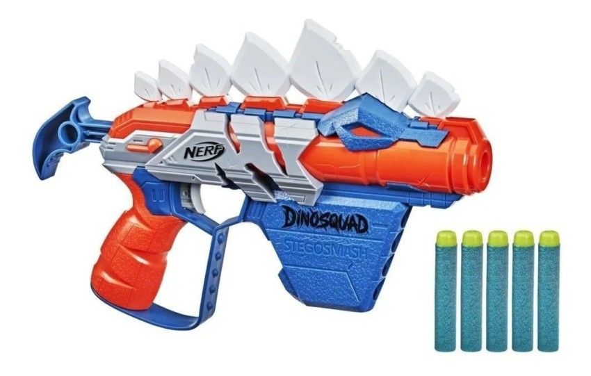 Lança Dardos Nerf Alpha Strike Claw QS-4 com 4 Dardos Fácil Recarga e Uso  F2219 - Hasbro