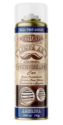 Limpa Ar Condicionado America 200ml - Centralsul