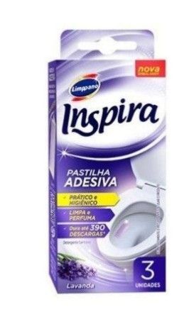 Pastilha Sanitaria Adesiva Inspira c/3 und Lavanda