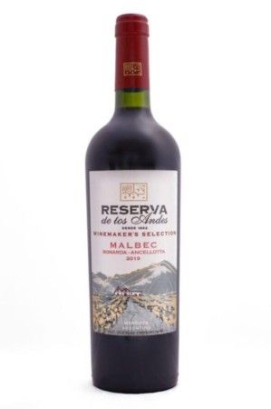 Vinho Tinto Seco Argentino Reserva de Los Andes Malbec