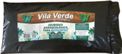 Adubinho Fertilizante Orgânico Para suculentas refil com 1,2kg Linha Premium
