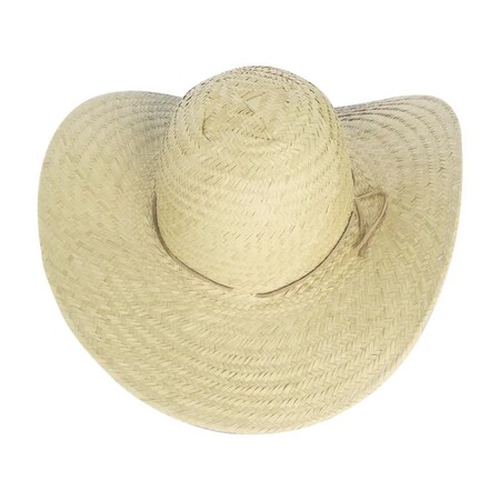 Chapéu de Palha Natural Caipira Cowboy Roceiro Pescador
