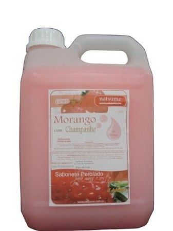 Sabonete Natsume Gold Morango c/ Champanhe 5 L