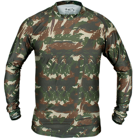 Camiseta Power Fit Proteção Uv Camuflada Exército Brasileiro