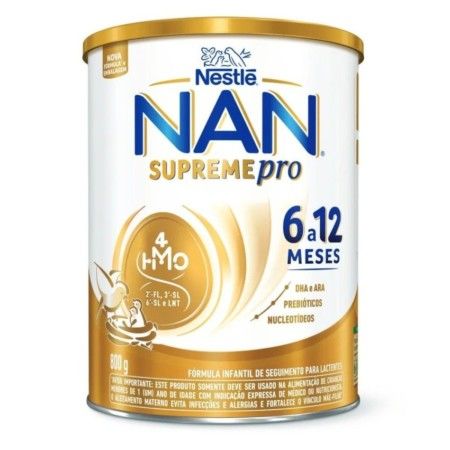 Fórmula Infantil Nan Supreme Pro 6 a 12 meses 800Gr.