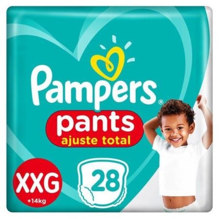 Fralda Pampers Pants Ajuste Total XXG C/28 Un.