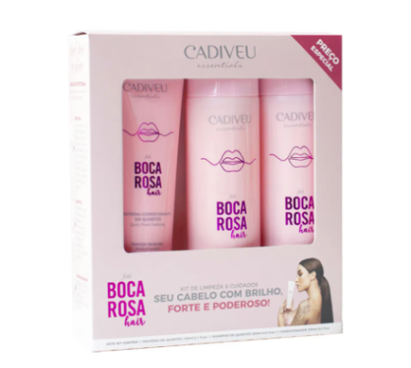 Kit Cadiveu Essentials Boca Rosa Hair
