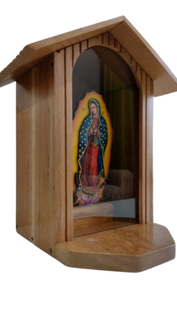 Capelinha Oratório - Em madeira