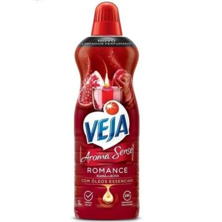 Limpador Perfumado 1L Aroma Sense Romance Veja