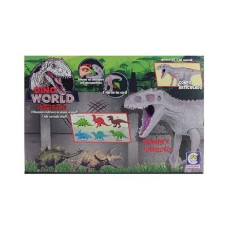 Dinossauro Dino World Predator 31Cm Cotiplás