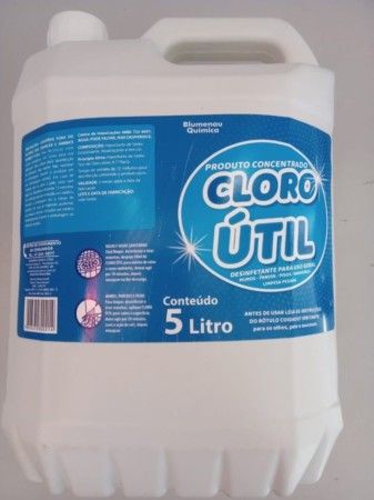 Cloro puro hipoclorito sódio útil 5l