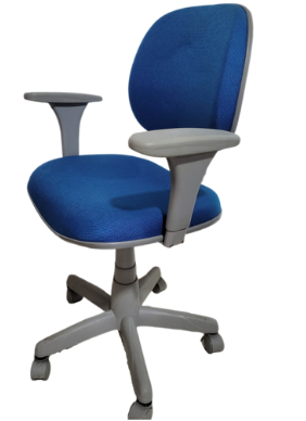 Cadeira De escritório executiva azul