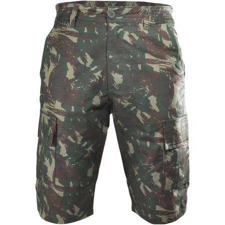 Bermuda Tática Ripstop Comfort Camuflado Caça Airsoft Trilha