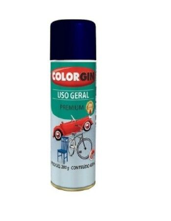 Lata tinta spray ug azul colonial 55071 colorgin