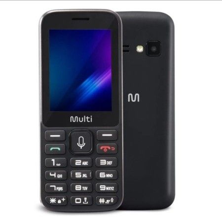 Celular Multilaser Multi Zapp II 2,4" Apol, 3G, Câmera VGA, Dual Chip, Whatizapp, Facebook P9161