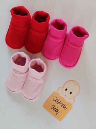 Kit de Pantufa Bebê 03 Pares - Menina