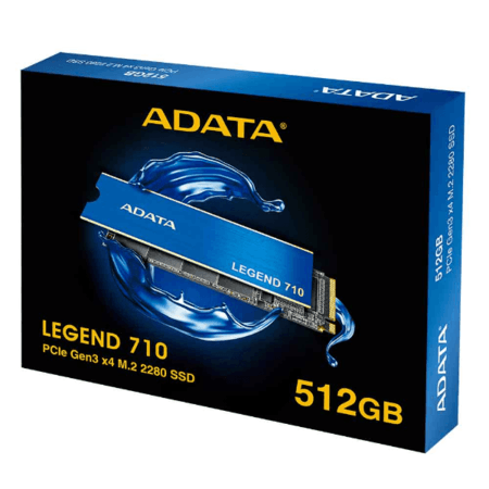 Ssd Adata 512gb Legend 710 M.2 2280 Nvme Pcie Gen3