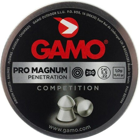 Chumbinho Gamo Pro Magnum Penetration 5,5mm 250 Und