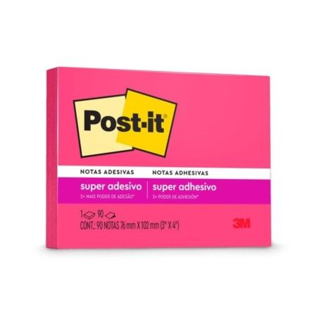 Post-It Rosa 76 X 102 Mm 90 Folhas