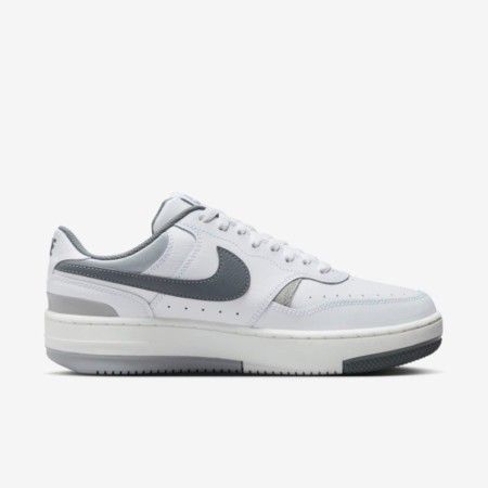 Tênis Nike Gamma Force Feminino Branco e Cinza Escuro